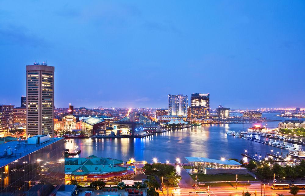 Sheraton Inner Harbor Hotel Балтимор Екстер'єр фото