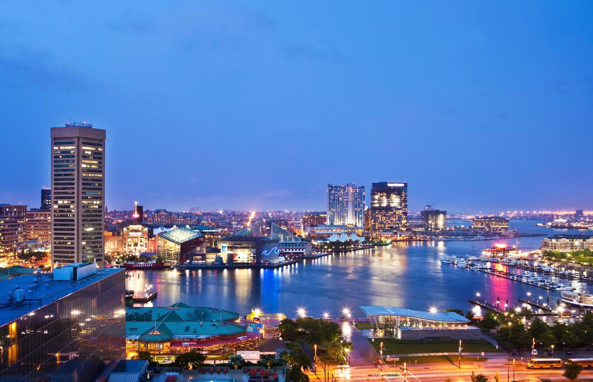 Sheraton Inner Harbor Hotel Балтимор Екстер'єр фото