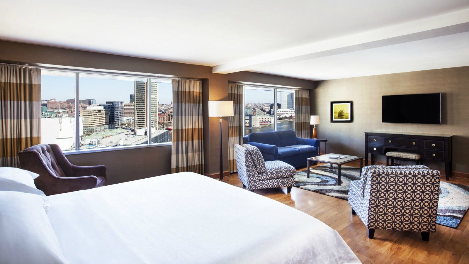 Sheraton Inner Harbor Hotel Балтимор Номер фото